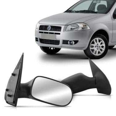 Imagem de Retrovisor Palio Siena 2008 2009 2010 A 2012 4 Portas Fixo