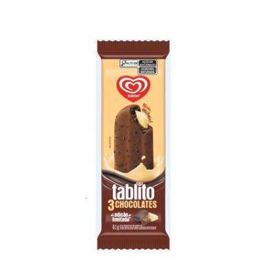 Imagem de Picolé Tablito 3 CHOC 63G KIBON