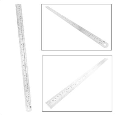 Imagem de Régua em Aço Inox 500mm EDA 2JI - Medições e Marcações