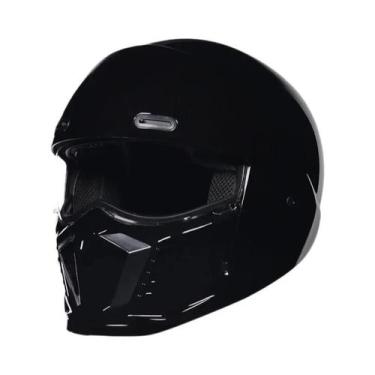 Imagem de Capacete De Motocicleta Retro Unissex Com Design Scorpion Compatível C