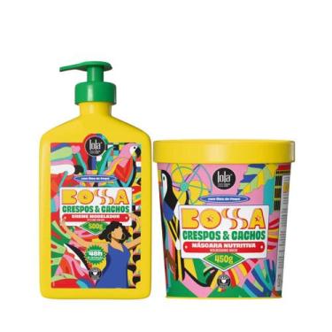 Imagem de Kit Lola Bossa Máscara 450ml + Creme Modelador 500ml - Lola Cosméticos