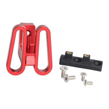 Imagem de YIJU Adaptador de suporte dianteiro para bicicleta dobrável, base de montagem para bicicleta dobrável, Vermelho