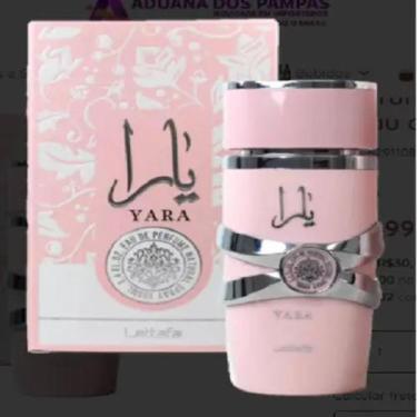 Imagem de  Perfume Árabe Yara Rosa Feminino  100ml Original - LATTAFA