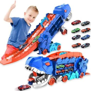 Imagem de Caminhão Dinossauro Porta Veículos - Rick Imports