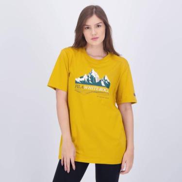 Imagem de Camiseta Fila Outdoor Feminina Amarela
