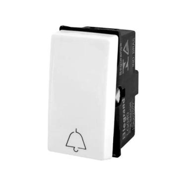 Imagem de Modulo Pial Pop Branco Pulsador Campainha 2A. 250V, Branco