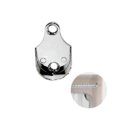 Imagem de Suporte Lateral Para Tubo Cabideiro Redondo Ø25 Mm - Bigfer