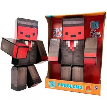 Imagem de Boneco Minecraft Kadu 25 Cm  - Algazarra Brinquedos