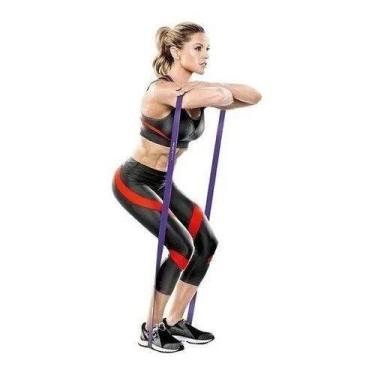 Imagem de Super Band Roxo Elastico Extensor Borracha Nivel Forte - Minymix