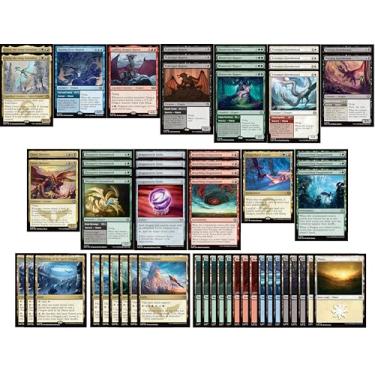 Imagem de Elite 5-Color Dragon Deck - Green Black White Blue Red - Very Powerful - Modern Legal - Custom Built - 60 Card MTG