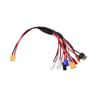 Imagem de Conector Adaptador De Carregador 8 Em 1 RC 4,0 Mm Banana XT60 TRX Tami