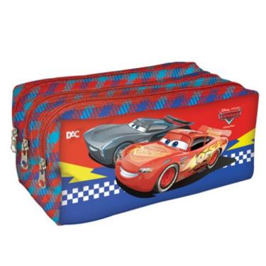 Imagem de Estojo Triplo Carros