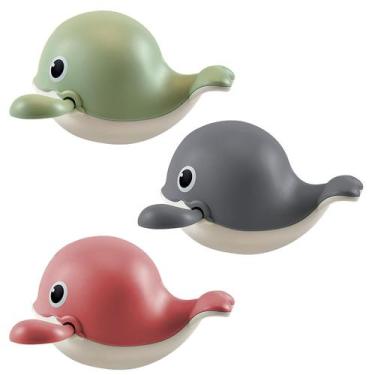 Imagem de Novo banho de bebê natação piscina brinquedo bonito windup banho brinq