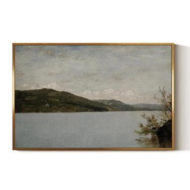Imagem de Cuadro Vintage en Lienzo InSimSea Lago George
