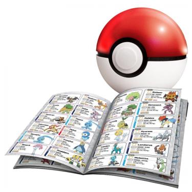 Imagem de Jogo eletrônico Pokemon Trainer Guess Legacy Poké Bola interativa 148 Pokémon com guia de campo luz e som 3 pilhas AAA