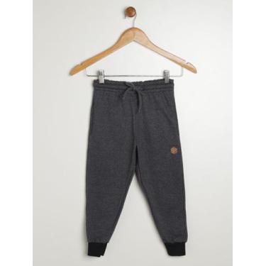 Imagem de Calça Moletom Com Punho Infantil Para Menino - CHUMBO - Nell Kids, 8, 