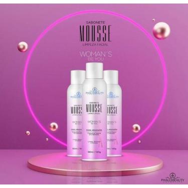 Imagem de Sabonete Mousse Limpeza Facial - Phallebeauty - Phállebeauty