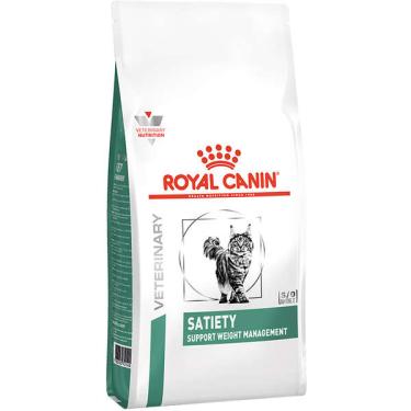 Imagem de Ração Royal Canin Feline Veterinary Diet Satiety para Gatos Obesos - 4 Kg