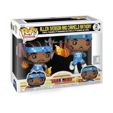 Imagem de Funko Pop! NBA JAM: Nuggets - Allen Iverson and Carmello Anthony 2-Pack
