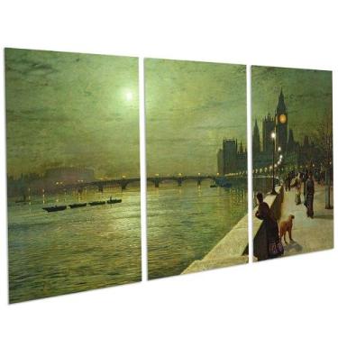 Imagem de Quadros Decorativos British Sala Escritório Quarto Moderno Casal PMG -