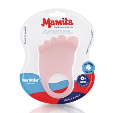 Imagem de Mordedor para Bebê Pezinho Macio Mamita