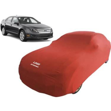 Imagem de Capa Para Proteger Pintura Carro Sedan Ford Fusion 2012 - Mz, Vermelha