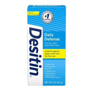 Imagem de Creme Desitin Daily Defense para Assaduras - Pacote com 6 Unidades (60