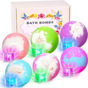 Imagem de Conjunto de 6 Bombas de Banho SHARLOVY 125ml - com Surpresa