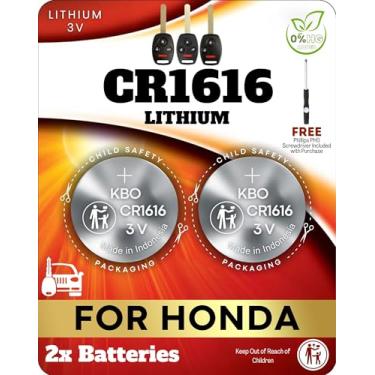 Imagem de Bateria Key Battery Outlet para Honda Acura Civic Accord Odyssey CRV CRZ Element Ridgeline Fit Insight Key Fob (1 Unidade, Físico, Carro)