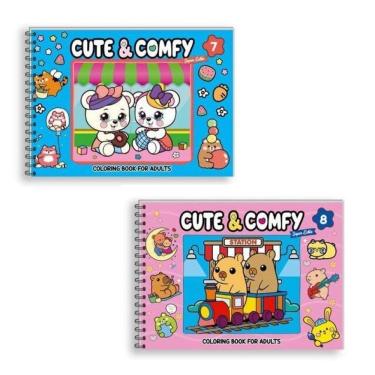 Imagem de Combo Cute & Comfy Super Extra - Kit Com 2 Livros - Capa Dura Holográfica