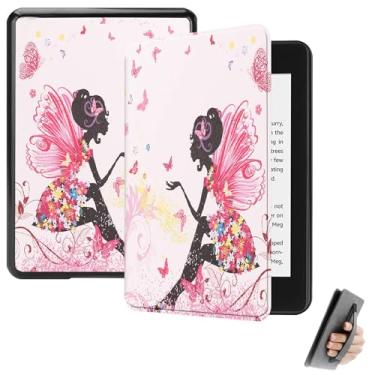 Imagem de GUKSRASO Capa para Kindle 11ª Geração 2024/2022 (6", Modelo: C2V2L3/RS23CV) - com Função Automática de Dormir/Despertar e Alça de Mão