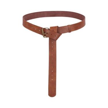 Imagem de Cinto Medieval De Cavaleiro Com Suporte Para Espada E Bainha Para Adag