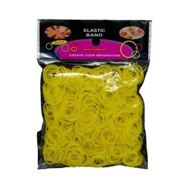 Imagem de Kit De Artesanato DIY Para Crianças: Pulseiras De Elásticos E Faixas D