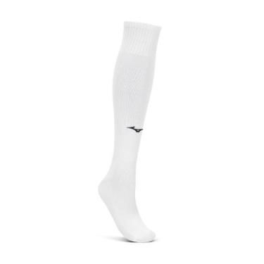 Imagem de Meião de Futebol Mizuno, 33-38, Branco
