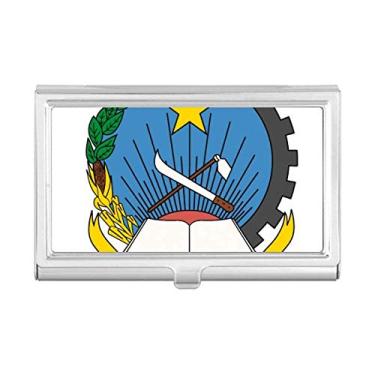 Imagem de Luanda Angola – Porta-cartões com emblema nacional