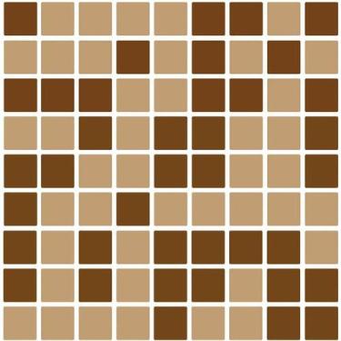 Imagem de Papel De Parede Pastilha Marrom Autocolante Cozinha Banheiro - LRP