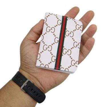 Imagem de Carteira Masculina Slim Porta-Cartão, Cnh - Sem marca, Carteira, G bra