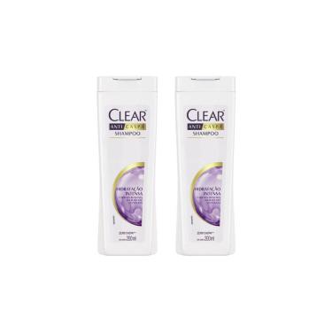 Imagem de Shampoo Clear 200Ml Hidrataçao Intensa - Kit Com 2Un