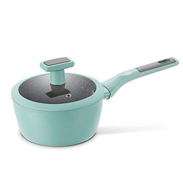 Imagem de wang hao shop Panelas, panela de leite, panela, panela antiaderente com tampa para sopa, ensopado, molho, macarrão e reaquecimento