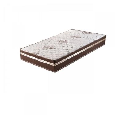 Imagem de Colchão Solteiro Espuma Strong 24x88x188cm Hellen Colchões Marrom