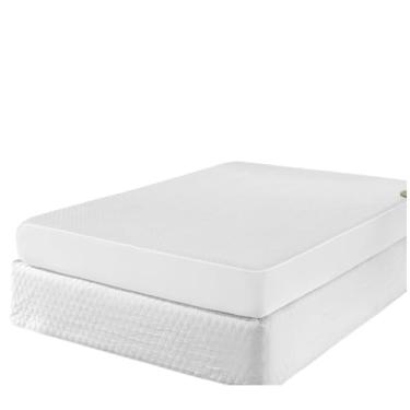 Imagem de Capa Protetora de Colchão e Travesseiro Hotelaria, Matelado Impermeável, Vários Tamanhos, Branca (Solteiro (188x88x25cm))