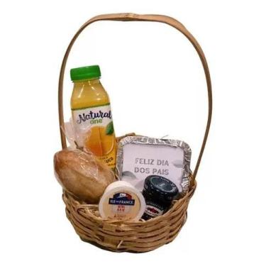 Imagem de Kit 10 Cesta Fraldeira De Bambu 35cm Presente Flores Pascoa - Renovar 