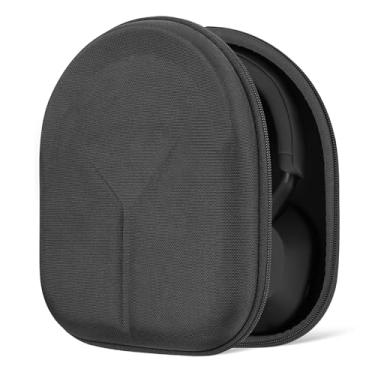Imagem de Geekria Capa protetora para fones de ouvido compatível com Sony WH-1000XM5, WH-1000XM4, WH-1000XM3, WH-CH710N, bolsa rígida de substituição para transporte de viagem com armazenamento a cabo (preto)
