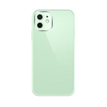 Imagem de Capinha Compativel com iPhone 11 Verso Vidro Reflexivo Bordas de Silicone Luxuosa Premium Com Proteção de Camera