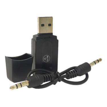 Imagem de Adaptador Bluetooth Receptor De Áudio Mp3 Usb Conexão P2 AL-A155 - NoB