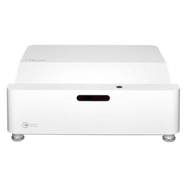 Imagem de Optoma Projetor GT4000UHD Compact 4K UHD Ultra-Short Throw Laser HDR com baixo atraso de entrada para jogos com imagem de 100 polegadas em menos de 12 polegadas