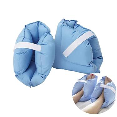 Imagem de Almofadas para o calcanhar de apoio para os pés, almofada para aliviar a pressão, protetor de calcanhar para botas, almofada protetor de calcanhar para botas com tecido de bota de suspensão, para