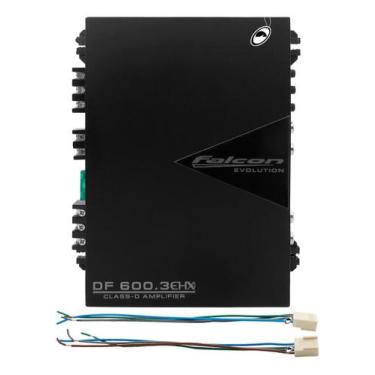 Imagem de Módulo Amplificador Falcon DF 600.3EHX 600W RMS 3 Canais Digital - Fal