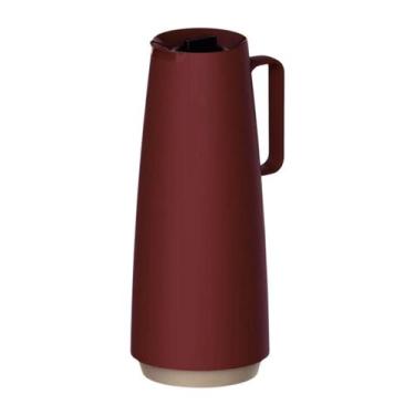 Imagem de Garrafa Térmica Tramontina Exata em Polipropileno, Vermelho