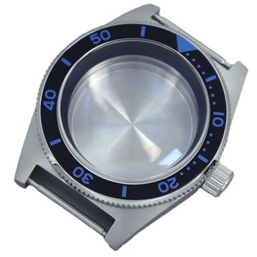 Imagem de Caixa de relógio mecânica à prova d'água vintage de aço inoxidável para relógio Seiko Nh34 Nh35 Nh36 Nh38 Movimento 62MAS, Tampa inferior sólida 3, Caixa de relógio de luxo